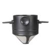 Stainless Steel Coffee Filter Double Layer Design Portable Foldable Dripper for Home Office Travels and Outdoor Brewing