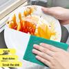 MIAOJIE Emery Kitchen Scouring Sponge Pads