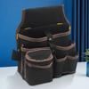 Electrician Tool Pouch Adjustable Belt Multi-Pocket Organizer Tool Storage Bag for Electricians Handymen Work Maintenance