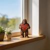 Big Foot Figurine Funny Dads Like You Father's Day Resin Statue Collectible Sasquatch Ornament