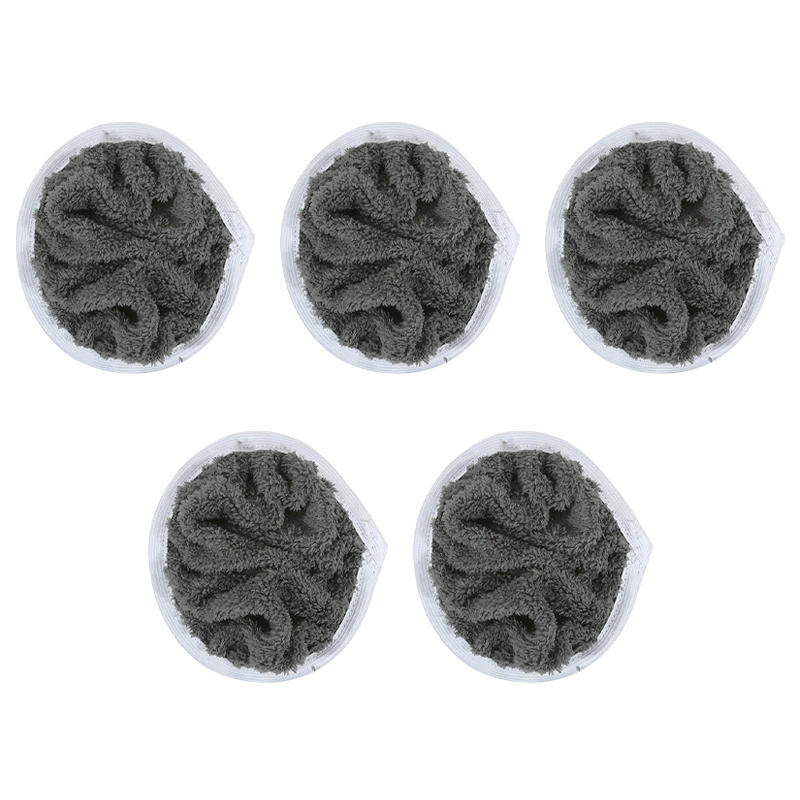 

5pcs Household Mop Replaceable Cloth Cover Multifunctional Washable Reusable Flat Mop Coth Cover Pads Flat Mop Accessories