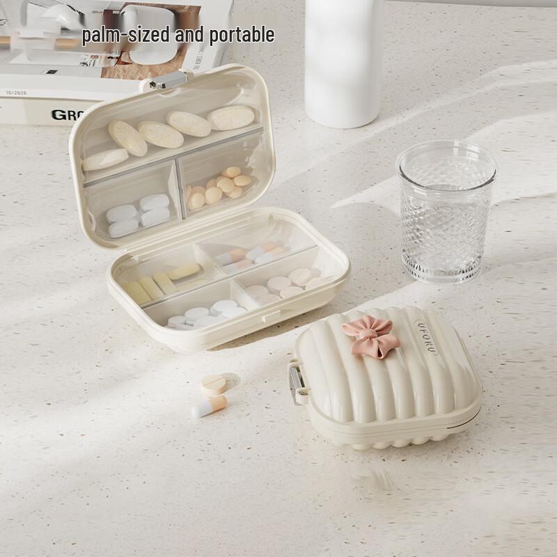 

Pinhuan Portable Pill & Jewelry Organizer Box