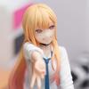 10cm My Dress-Up Darling Kitagawa Marin Sitting Position Anime Figure Model Statue Collection Desktop Decoration Ornament Toy