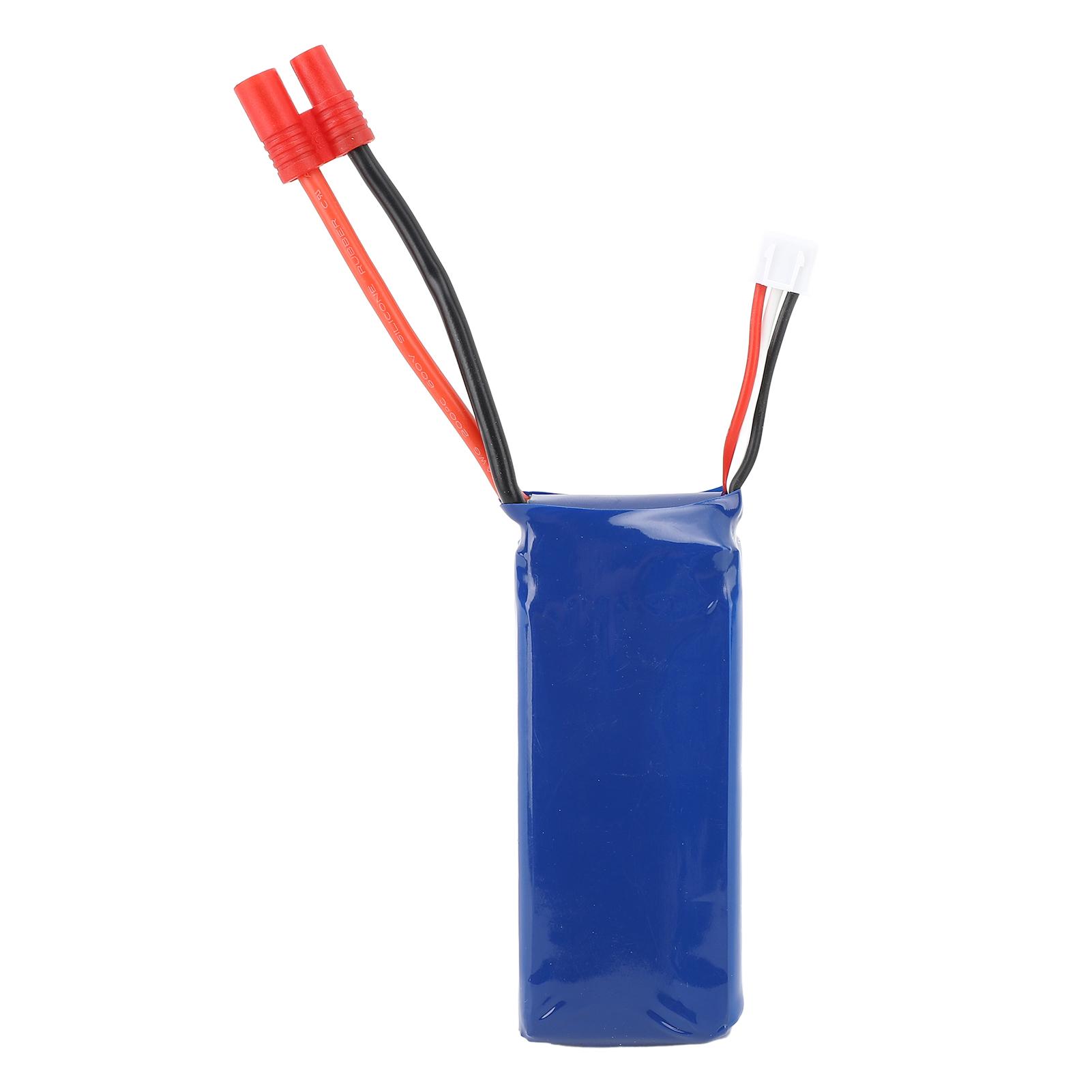 

Акумулятор LiPo для радіокерованого дрона 7.4V 2500mAh Захист від перерозряду Захист від короткого замикання Стабільний 2500mAh Акумулятор LiPo Для