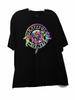 Grateful Dead Mens Black T-Shirt Graphic Print Pure Cotton Short Sleeve Size XL