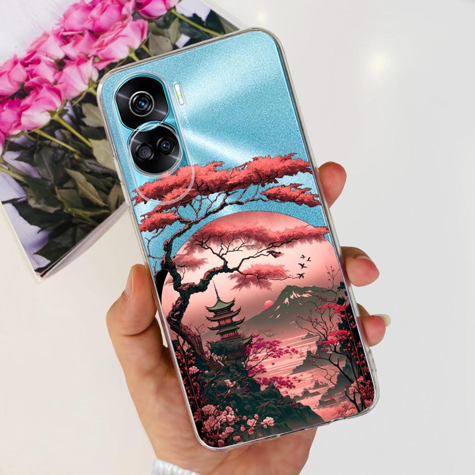 For Honor 90 Lite CRT-NX1 Cool Dragon Cartoon Phone Case For Honor 90lite Soft Silicone TPU Cases