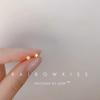 Gold Color Simple Small Butterfly Stud Earrings for Women Cute Hypoallergenic Daily Wear Ear Piercing Jewelry Wholesale