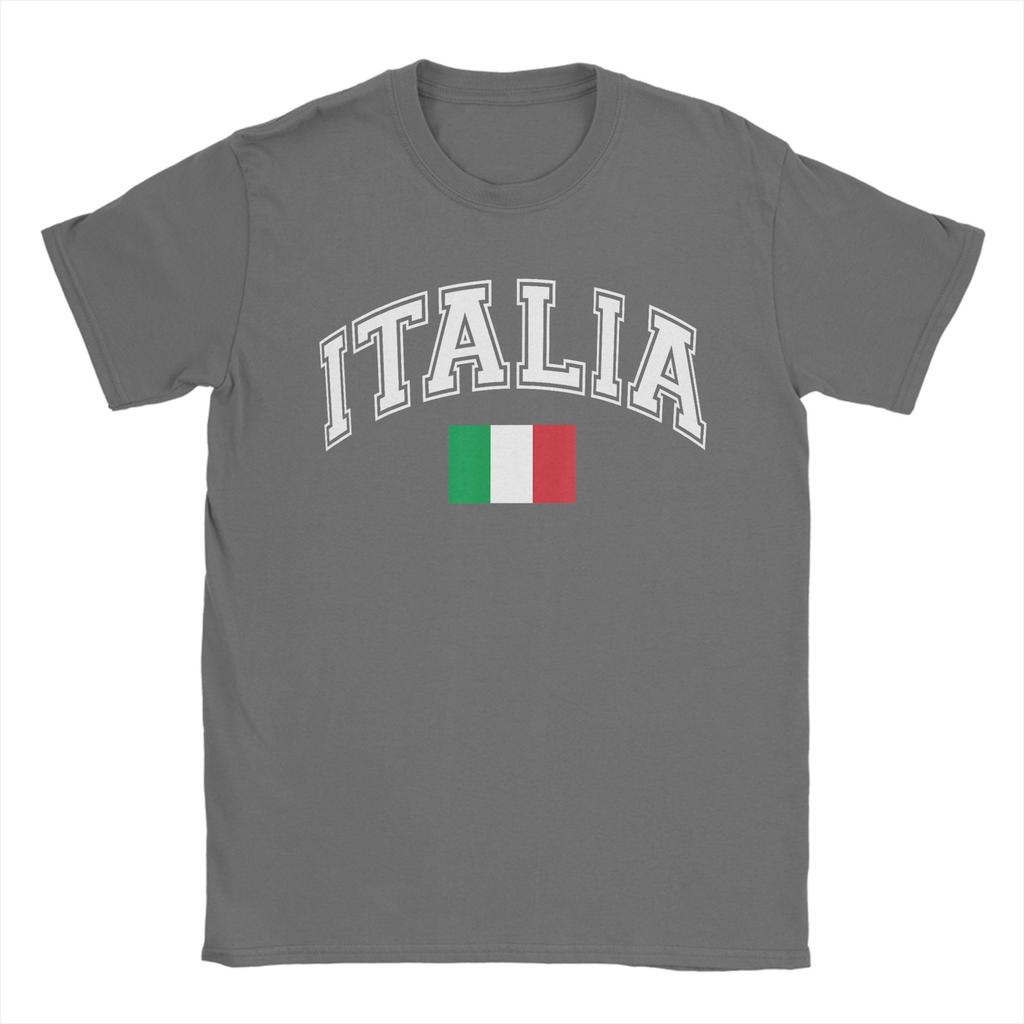 Unisex s Italy Italian Flag Italia T Shirts 100 Cotton Clothes Casual Short Sleeve Round Collar Tee Shirt Adult TShirts