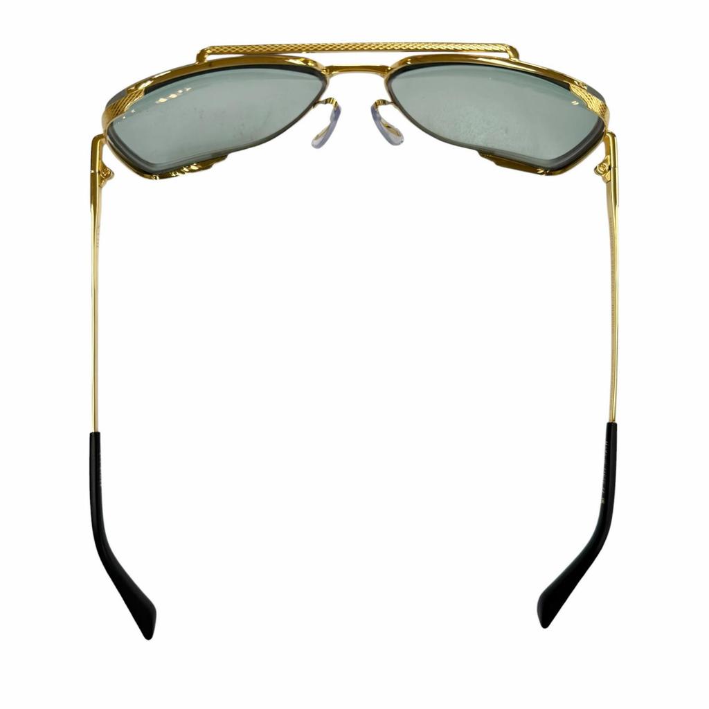 Excellent DITA Sunglasses MIDNIGHT SPECIAL Gold Titanium Mens DRX-2010 Used