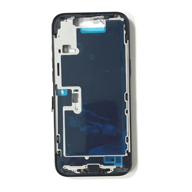 Pro iPhone 16 Pro Celý kryt Střední rám Rámeček S flex kabelem hlasitosti a napájení Boční tlačítka Šasi Náhradní díly