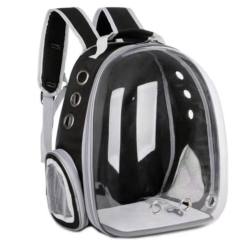 Space Capsule Backpack Pet Bag Breathable Transparent Dog and Cat Pet Backpack Portable Cat Bag