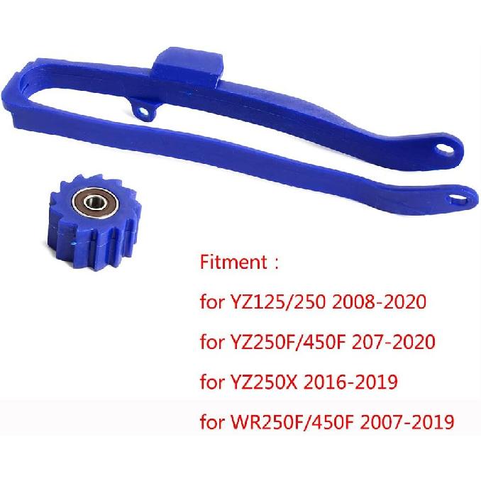 

Motorcycle Chain Slider Guide Protector Compatible with Yamaha YZ125/250 2008-2020 YZ250X 2016-2019 WR250F/450F 2007-2019