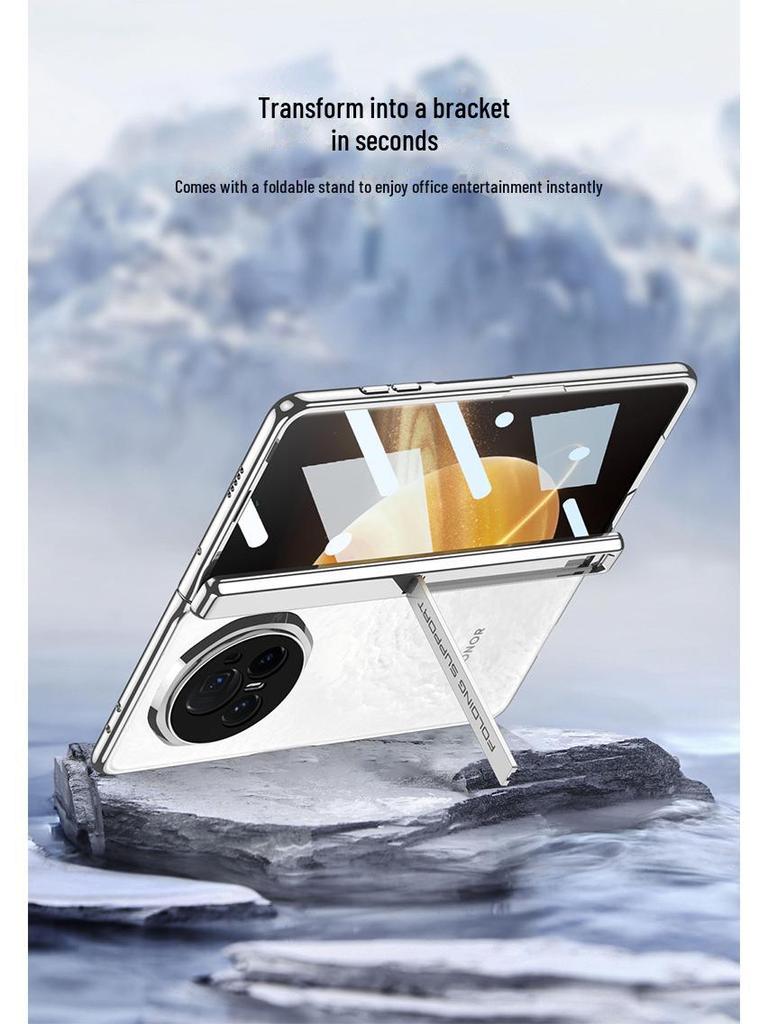 Honor Magic V3 Ultra-Thin Magnetic Hinge Case with Stand