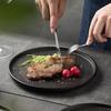 Di Rui En Nordic Black Ceramic Dinner Plates