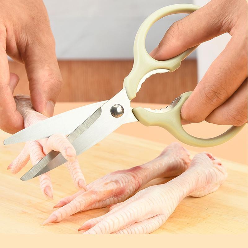 Schere, Schäler, Küchenschere, multifunktionale Edelstahl-Haushaltsschere, Gemüse- und Obstschäler, Küchenwerkzeuge