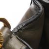 Used Miu Miu 2WAY Handbag RN1078 Leather Khaki Black Blue Used Women