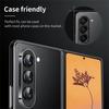 9D Curved Tempered Glass Matel Bumper Lens Cover For Samsung Galaxy Z Fold5 5G Fold 4 Camera Protective Glass Case