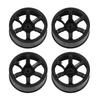 4pcs RC Wheels Rims Diameter 63mm Lightweight Plastic Wheels Rims for 1 10 High Speed RC Car