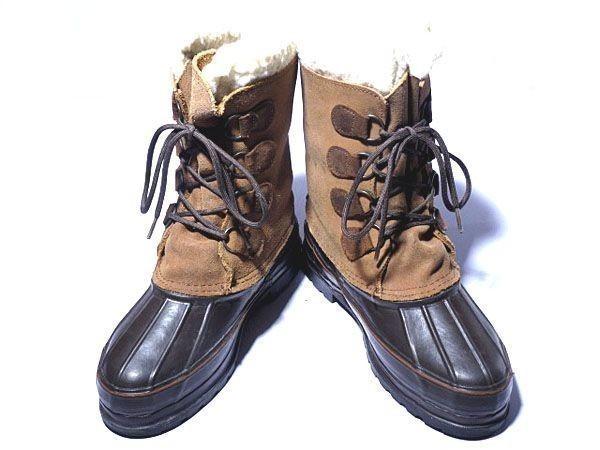 Vintage USA Made/LaCrosse/High-Grade Leather Snow Boots/7/23.5-24.5/Brown/(USED)