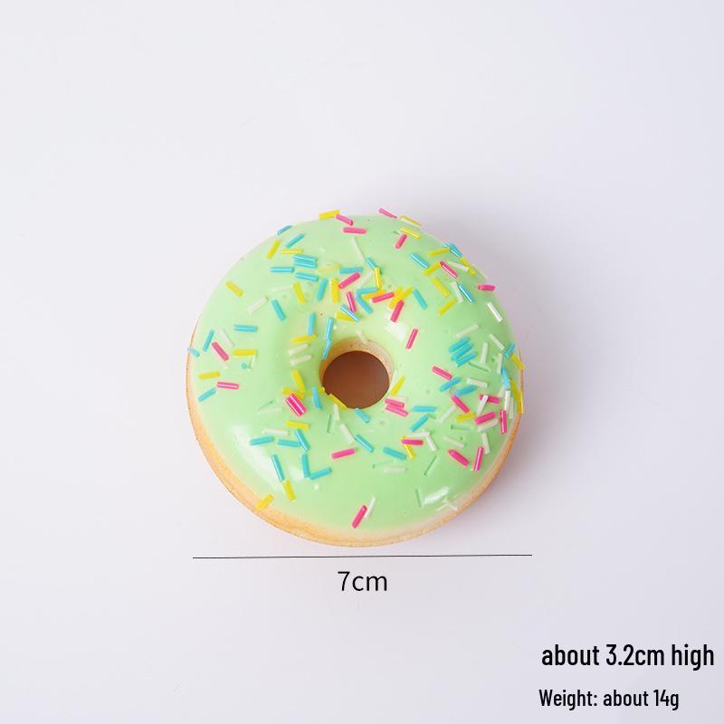 Simulated Donut Fridge Decoration Sticker Model (No Magnet)