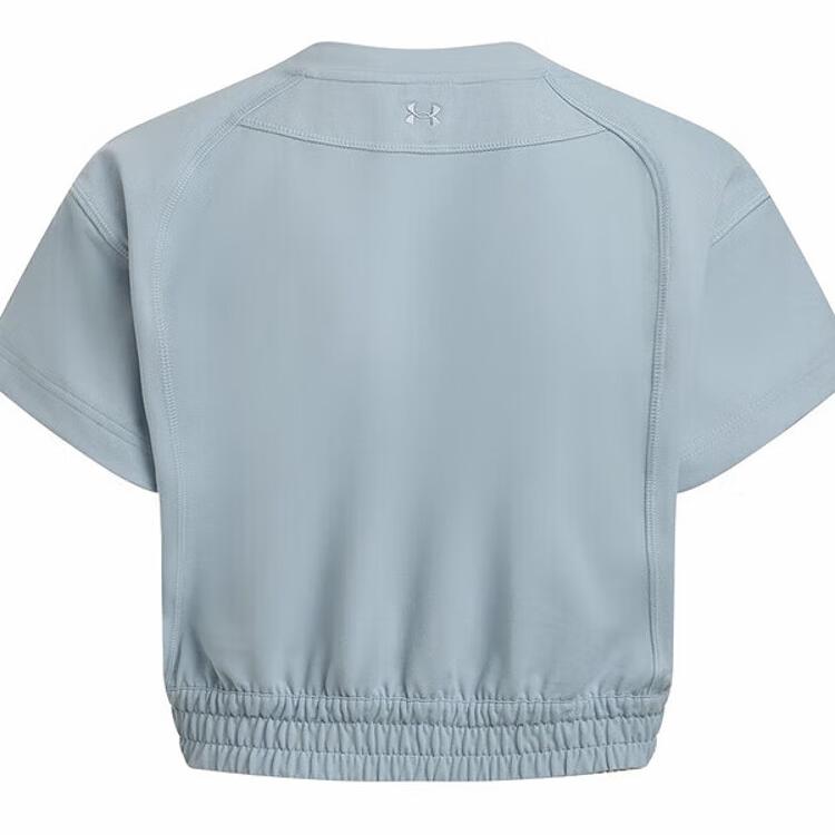 Under Armour Comfortable Loose Versatile Short Sleeve T-Shirt Women Tops Sky-Blue 6006017-465