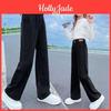 Pants Wideleg Girls Children Jeans Kids Loosetrousers Baby Straight Denim Pants