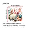 Cute Cartoon Marine Life Toilet Sticker PVC Sticker Toilet Wall Sticker DIY Self-adhesive Waterproof Bathroom Decoration