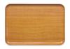 ST Tray L Wood Natural Dishwasher Safe Stylish Plastic Square Rectangular Tray Style Kitchen Placemat Tray Cloth Commercial Cafe Restaurant Hotel Made