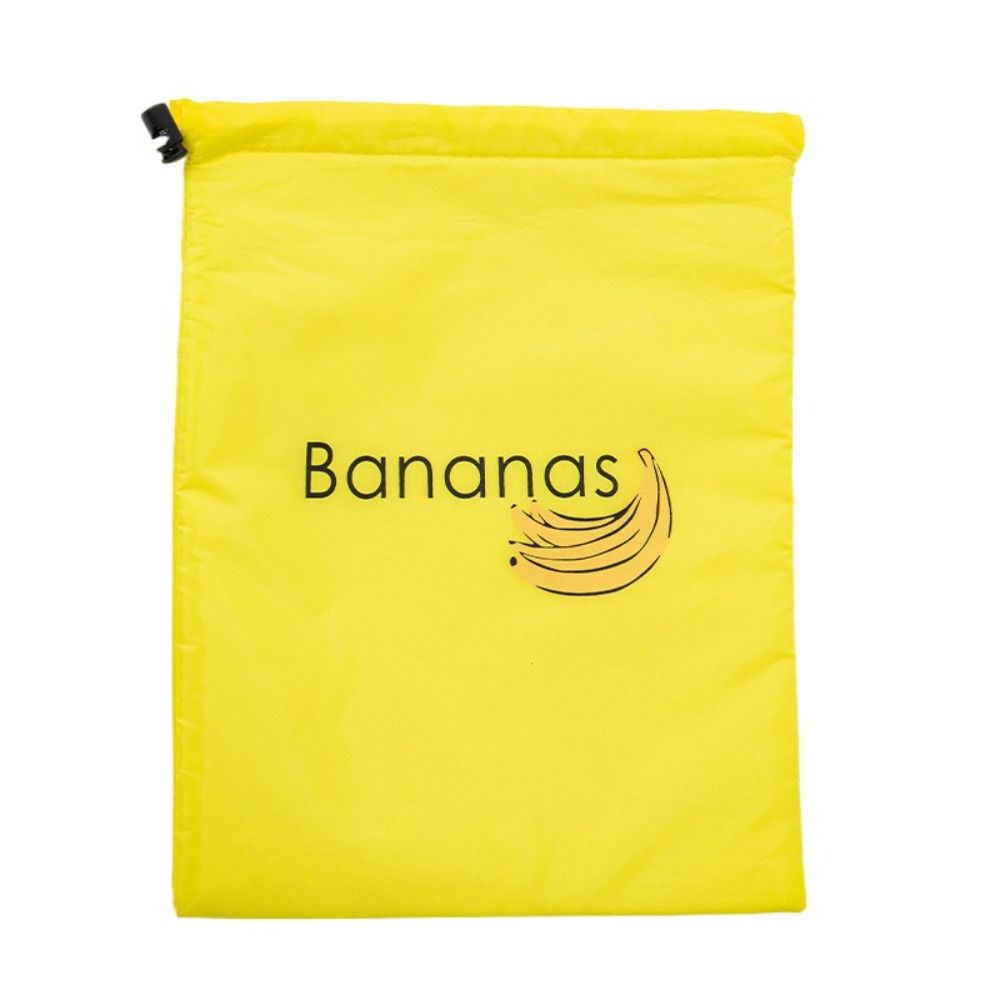 

Drawstring Design Vegetable Storage Bags Washable Cabbage Storage Bags Fruits жёлтый