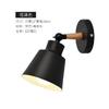 Nordisk soveværelse væglampe massivt træ LED væglamper minimalistisk kreativ stue gang natbord lampe Dekorativ belysning