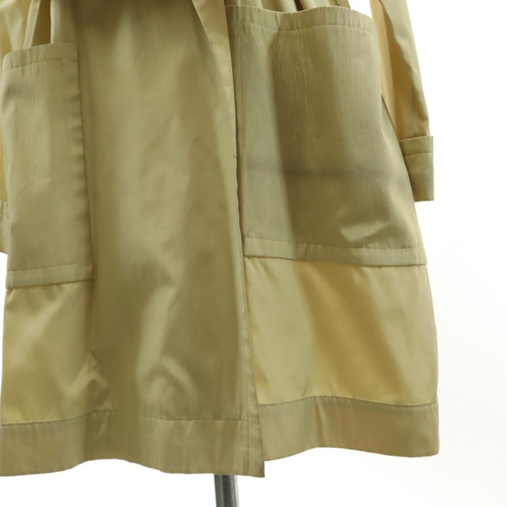 YVES SAINT LAURENT 90s Old Gown coat M Yellow Men's Used