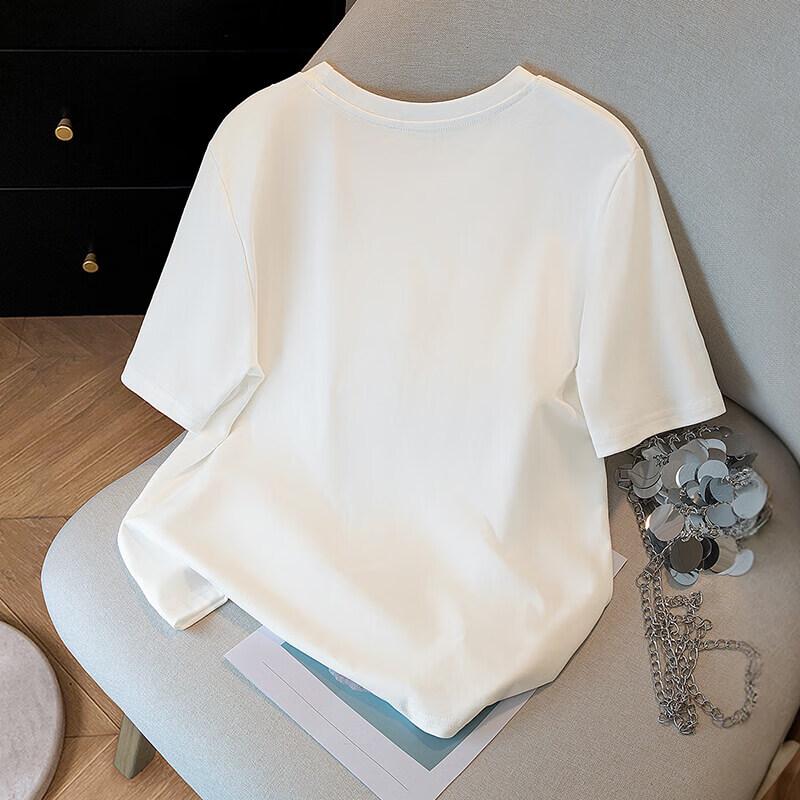 Women's Cartoon Print Short Sleeve T-shirt