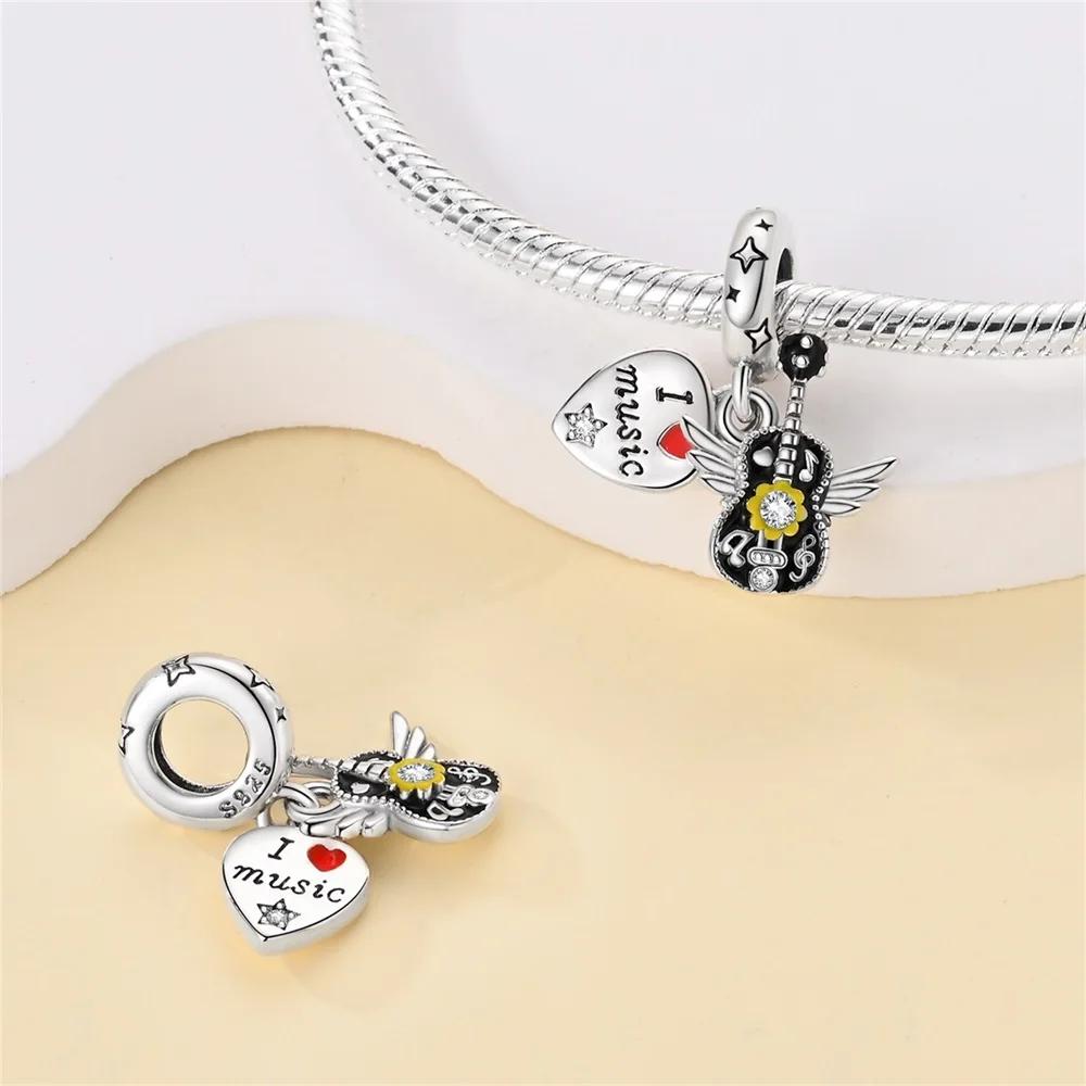 Charms Copper Girl Dress High Heels Lipstick Comb Bag Beads Pendants Fit Diy Bracelet Necklace Women Boutique