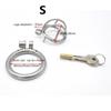 Super Small Stainless Steel 3 Size Bird Cock Cage Lock Adult Game Metal Male Chastity Belt Device Penis Ring Sex Toys For