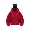Trendy Unisex Double Hood Zipper Sweatshirt - Perfect for Spring and Autumn
