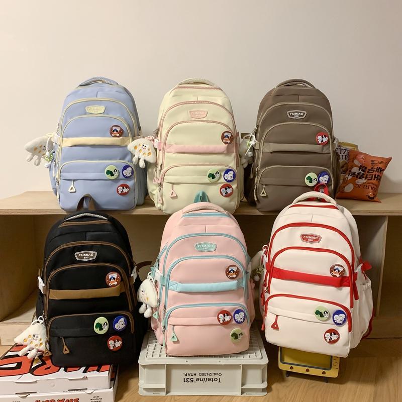 Цветной школьный рюкзак для девочек — фото 10