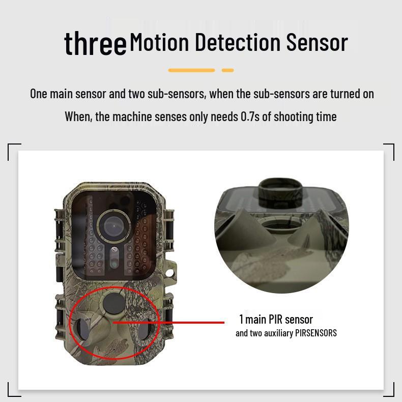 HD Infrarot Nachtsicht Jagdkamera für Tierbeobachtung im Freien