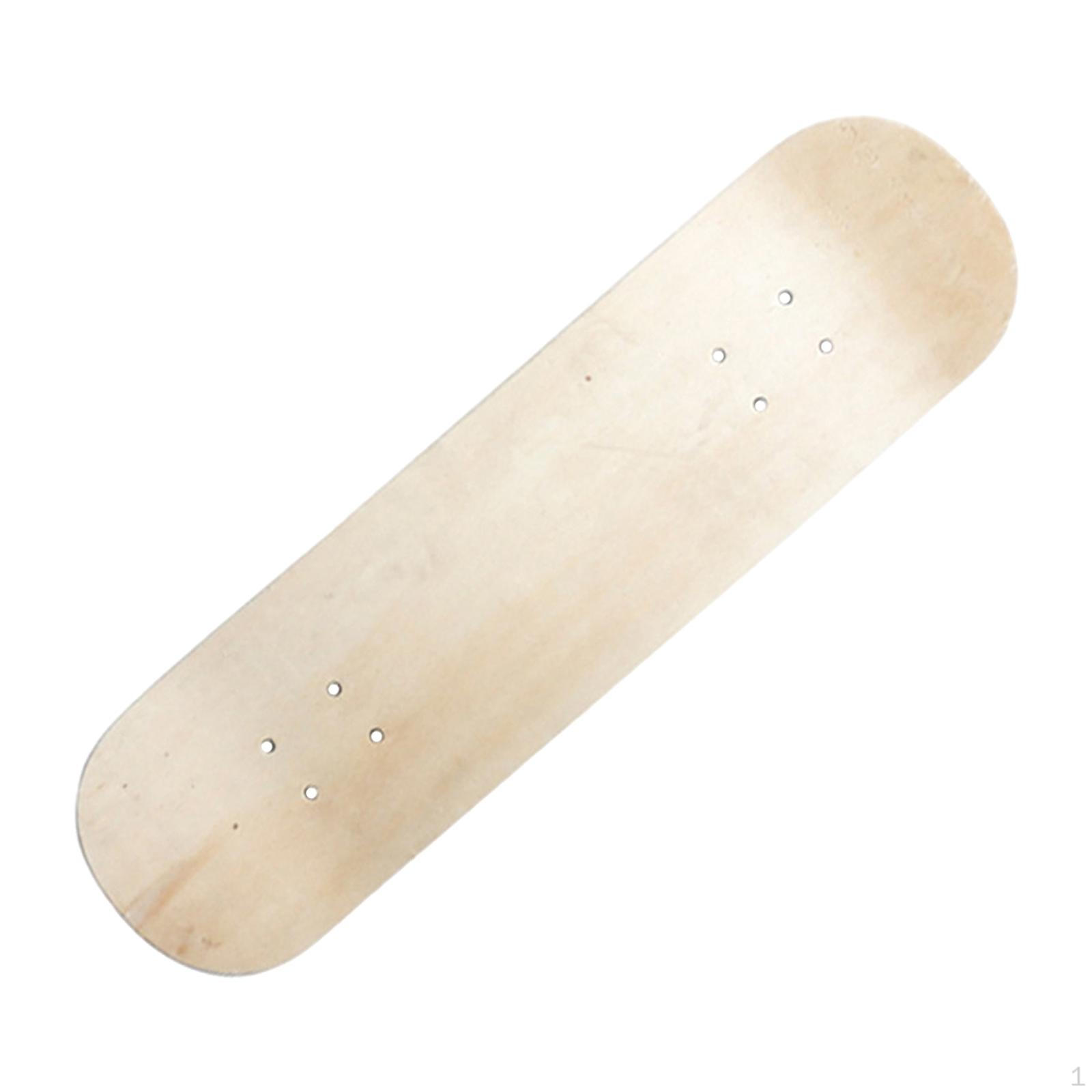 Deck de skateboard necompletat Înlocuire de pictură DIY Dezvoltarea creativității Longboard Art 72cm No Wheels