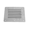 Stainless Steel Marine Boat Rectangular Louvered Air Vent Grill Ventilation Grille Cover