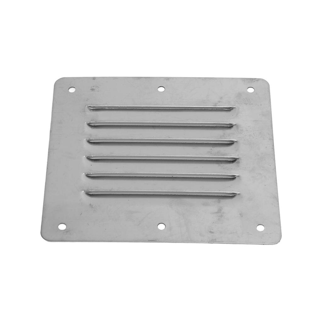 Stainless Steel Marine Boat Rectangular Louvered Air Vent Grill Ventilation Grille Cover