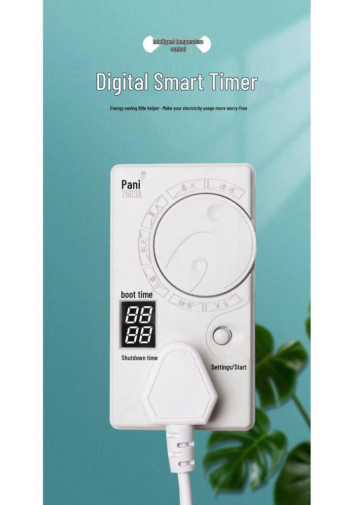 Zhiyin Digitalanzeige Kühlschrankthermostat – Energiesparender Universeller Gefrierschrank-Timer & Temperaturregler.
