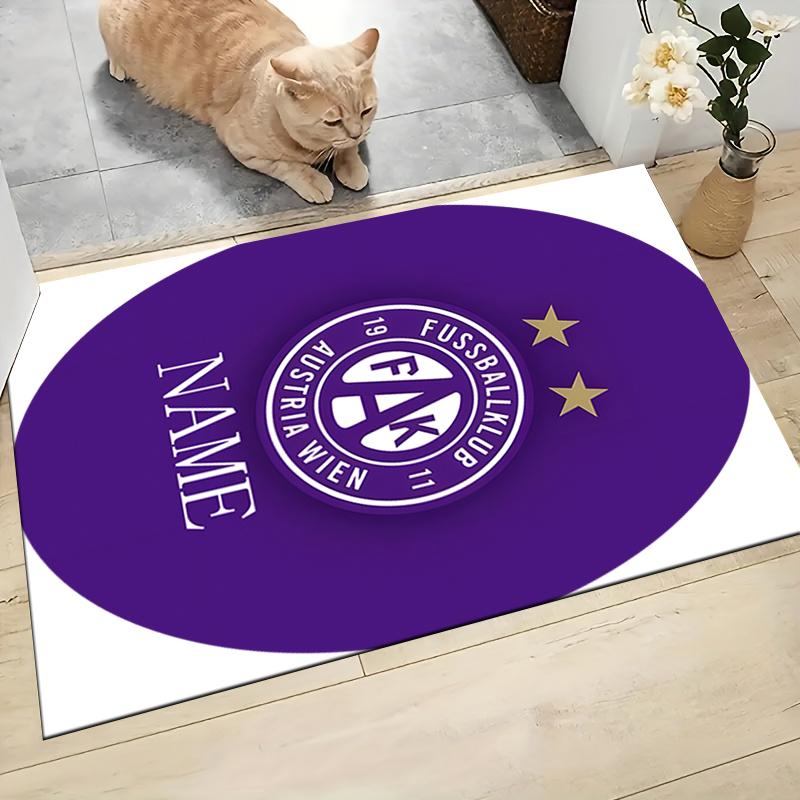 Custom Name "Vasco Shield Emblem" Carpet Rug Customizable Soft Washable Anti-Slip Home Living Room Sofa Mats Personalized Rug. 0909266