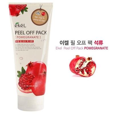 Icurl Damen Peel Off Maske Klare Haut Abgestorbene Zellen Granatapfel 180ml, 1 Stück, keine Einzelartikel
