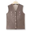 YUZHAOLIN Women's Thickened Warm V-Neck Vest