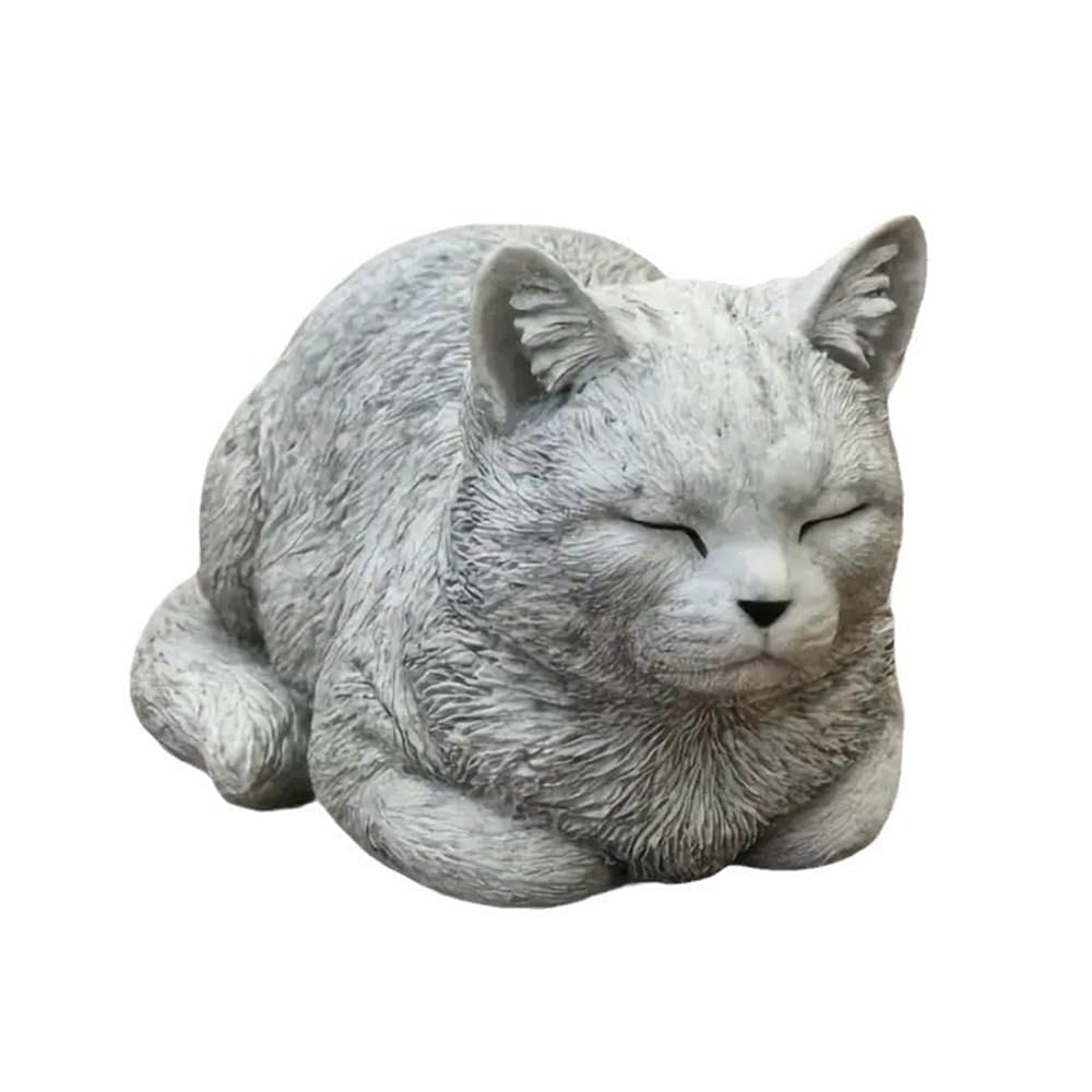 

Creative Resin Cat Statue, Outdoor Courtyard Art Decor, Home Decor, Desktop Decoration