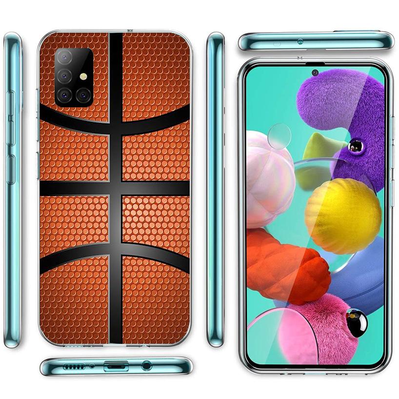 Basketball Basket Play Phone Case For Samsung Galaxy A52 A32 A22 A12 A51 A31 A50S A30S A20S A10S Note 20 Ultra 10 Plus S10 A72 A