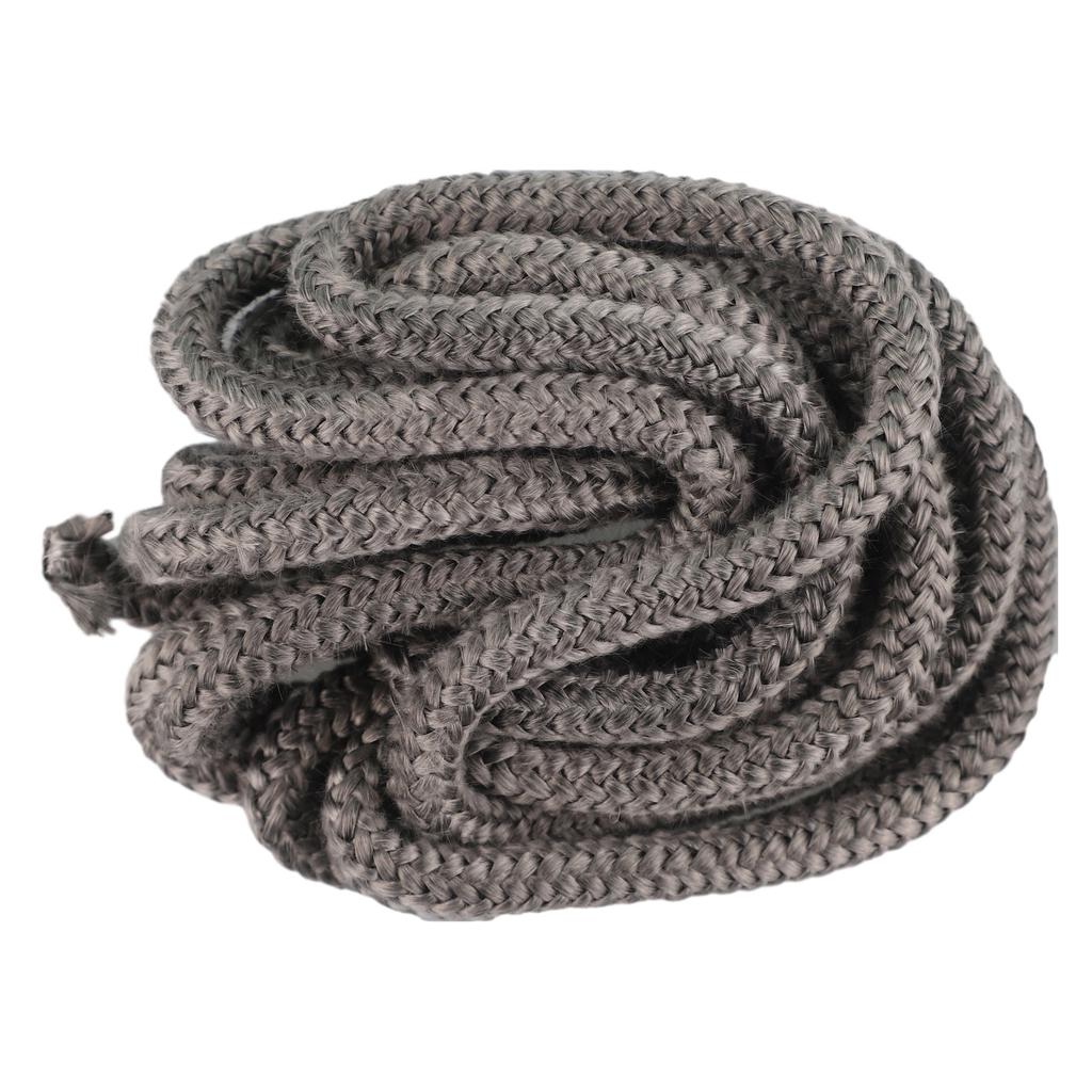 Fire Seal Stove Rope Office Dark Grey Fiberglass 3 Meters Length Replacement Chimneys Door Sealer Fiberglass Ropes Brand New