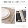 Placemats Heat Resistant Place mats for Dining Table, Washable Non-Slip PVC Place Mats for Party Kitchen Dining Decor
