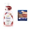 Vaseline Lip Balm & Strawberry Oat Milk Bath Bundle