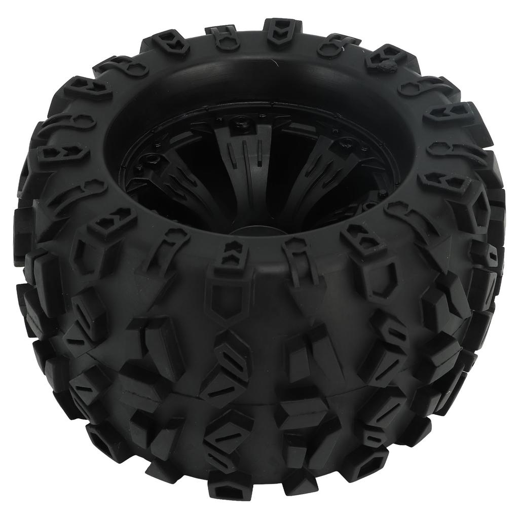 2Pcs RC Car Rubber Tire Replacement Strong Grip 170mm Diameter RC Rubber Tires for ZD Racing 08427 1 8 RC Car